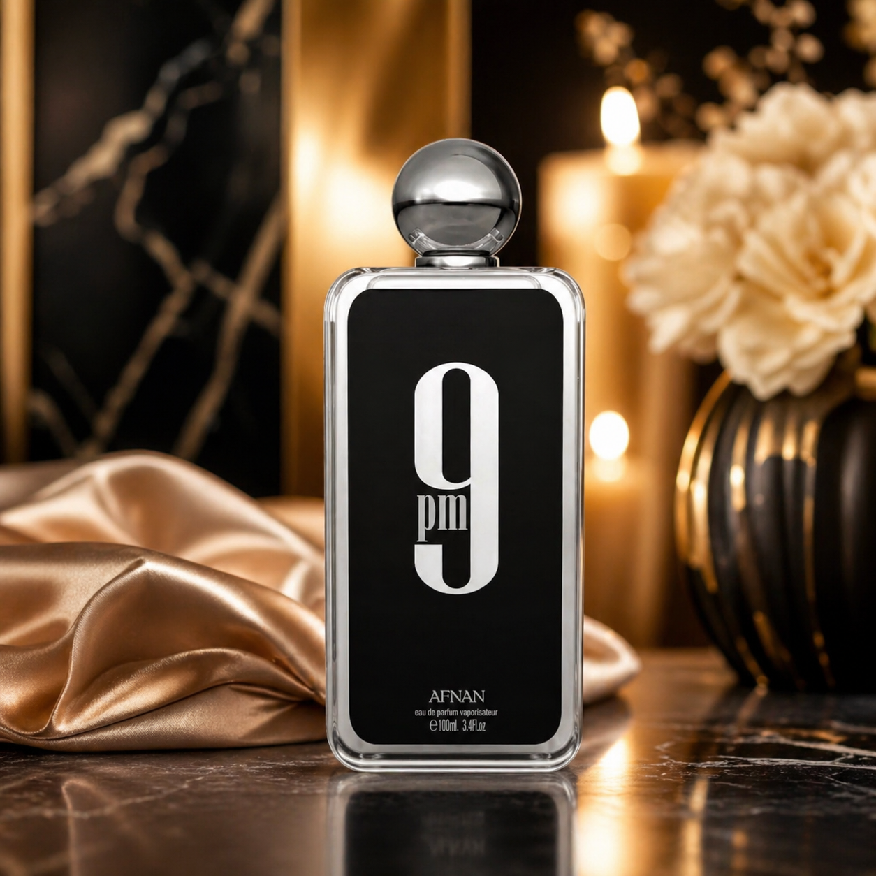 Afnan 9PM Eau de Parfum for Men | 100ml (3.4 oz) | Long-Lasting Fragrance