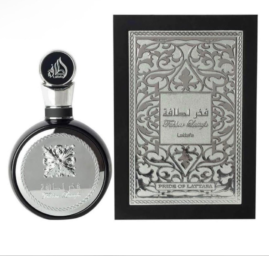 Lattafa Fakhar Lattafa Silver Eau de Parfum 100ml 3.4oz Men’s Fragrance New